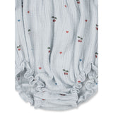 Konges Sløjd Cherry Blue Coeur Coco Romper Gots
