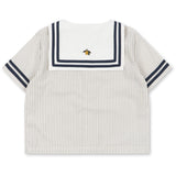 Konges Sløjd Bleu Stripe Allie Sailor Skjorta Gots