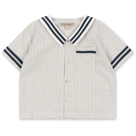Konges Sløjd Bleu Stripe Allie Sailor Skjorta Gots