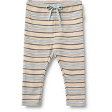 Wheat Multi Blue Stripe Jersey Byxor Manfred