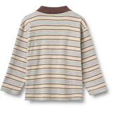 Wheat Multi Blue Stripe Pikétröja Skjorta L/S Fred