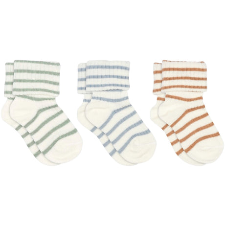 Mp Danmark Dusty Blue Kallie Strumpor - 3-pack