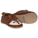 MELTON Red Wood Deer Läder Tossor