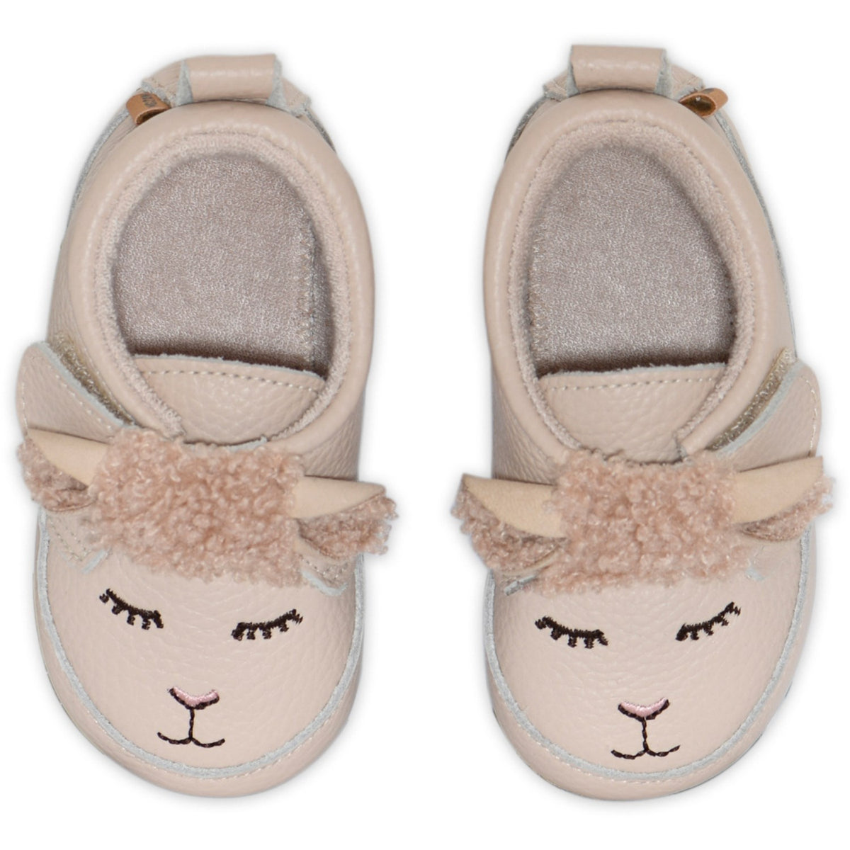 MELTON Oxford Tan Lamb Läder Tossor
