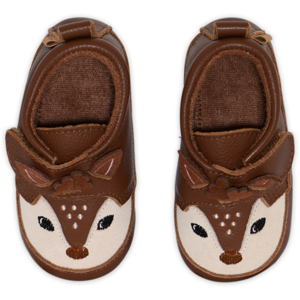 MELTON Red Wood Deer Läder Tossor