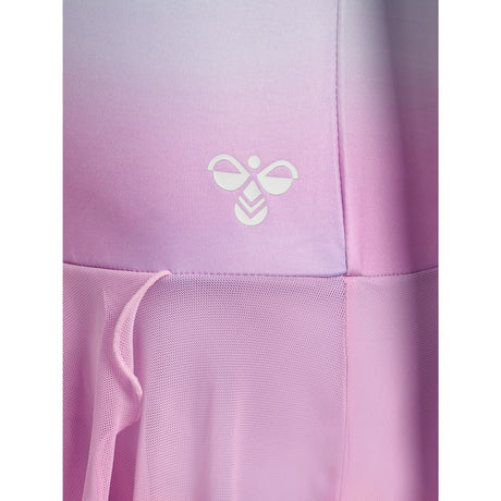 Hummel Pastel Lavender Jr Gradient Skirty Gymdräkt L/S