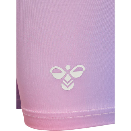Hummel Shell Pink Jr Gradient Gym Kort Strumpbyxar