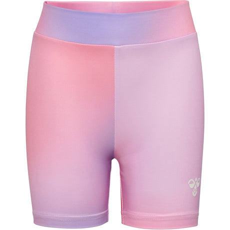 Hummel Shell Pink Jr Gradient Gym Kort Strumpbyxar