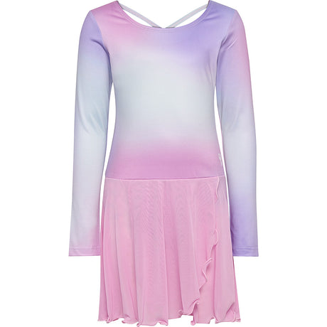 Hummel Pastel Lavender Jr Gradient Skirty Gymdräkt L/S