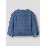 Lil'Atelier Dark Blue Denim Hearts Nmfliva Lea Ls Dnm Jacka 2001-Se Lil