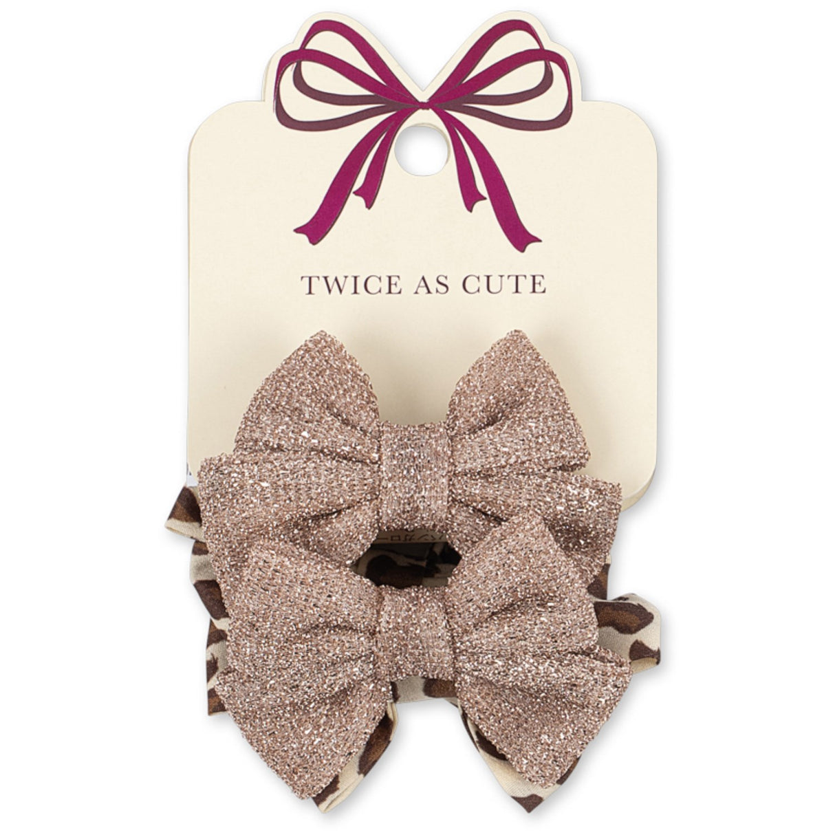 Konges Sløjd Leo/Rose 4 Pack Rosett Hair Elastic