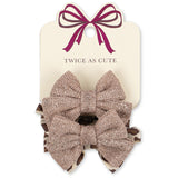 Konges Sløjd Leo/Rose 4 Pack Rosett Hair Elastic