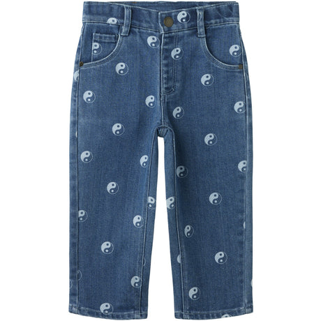 Lil'Atelier Dark Blue Denim Nmmlivo Loose Jeans 2001-Se Lil