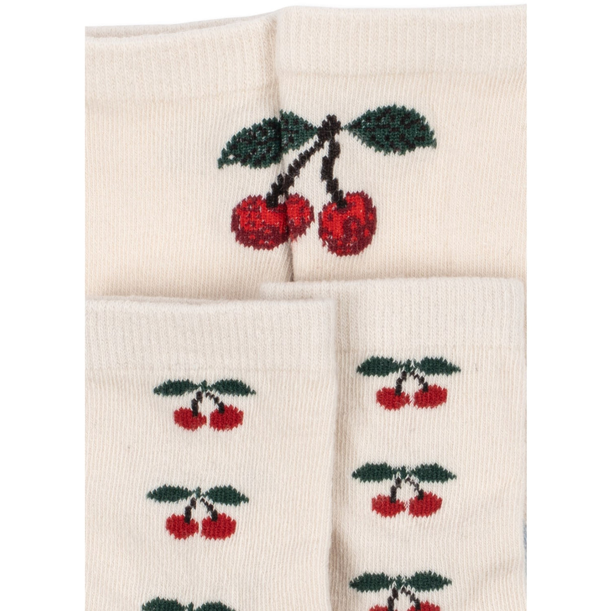 Konges Sløjd Cherry Mix 2 Pack Jacquard Cherry Strumpor