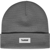 Hummel Dark Gull Gray Jr Stickad Beanie