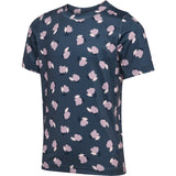 Hummel Ombre Blue Jr Formad Aop Gym T-Shirt S/S