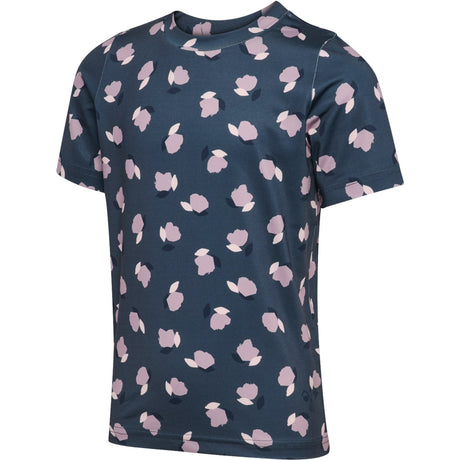 Hummel Ombre Blue Jr Formad Aop Gym T-Shirt S/S
