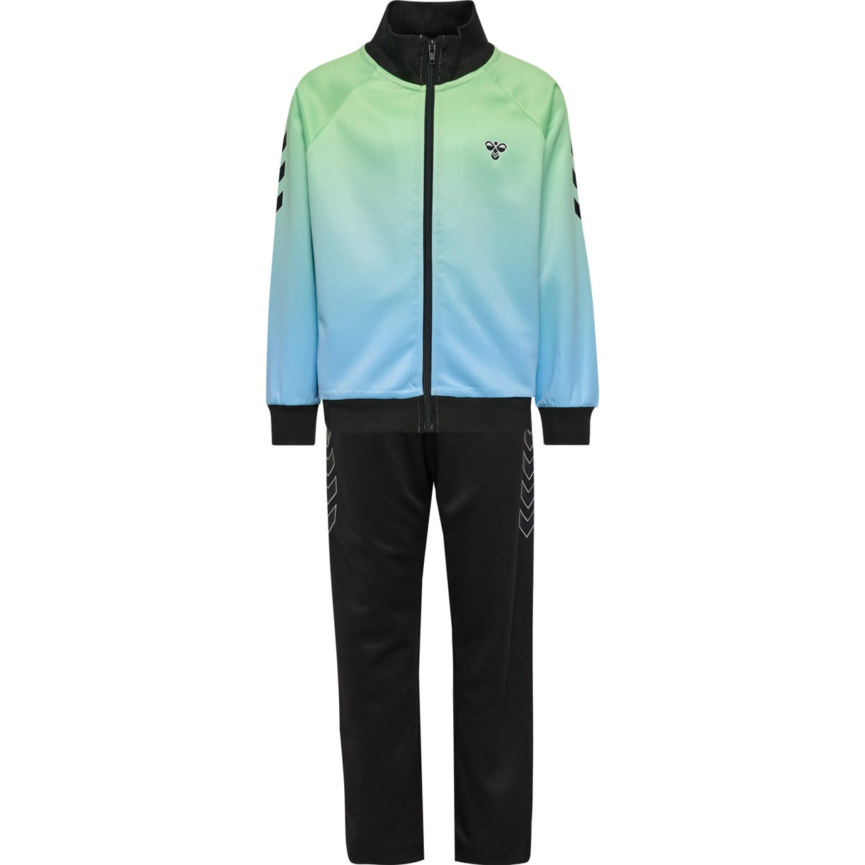 Hummel Shadow Lime/Black Jr Gradient Track Dräkt