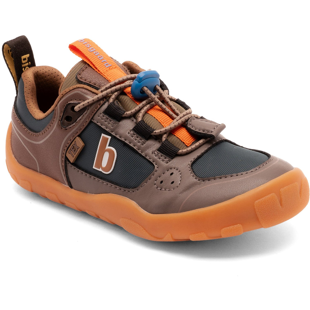 Bisgaard Dark Brown Barefoot Troy Tex