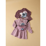 Name It Lilas Nmfansa Stitch Swe Klänning Bru Wdi