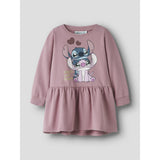 Name It Lilas Nmfansa Stitch Swe Klänning Bru Wdi
