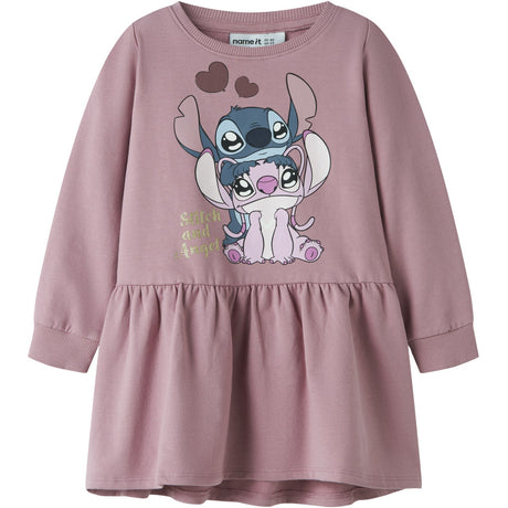 Name It Lilas Nmfansa Stitch Swe Klänning Bru Wdi