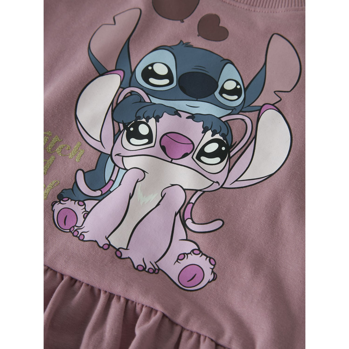 Name It Lilas Nmfansa Stitch Swe Klänning Bru Wdi