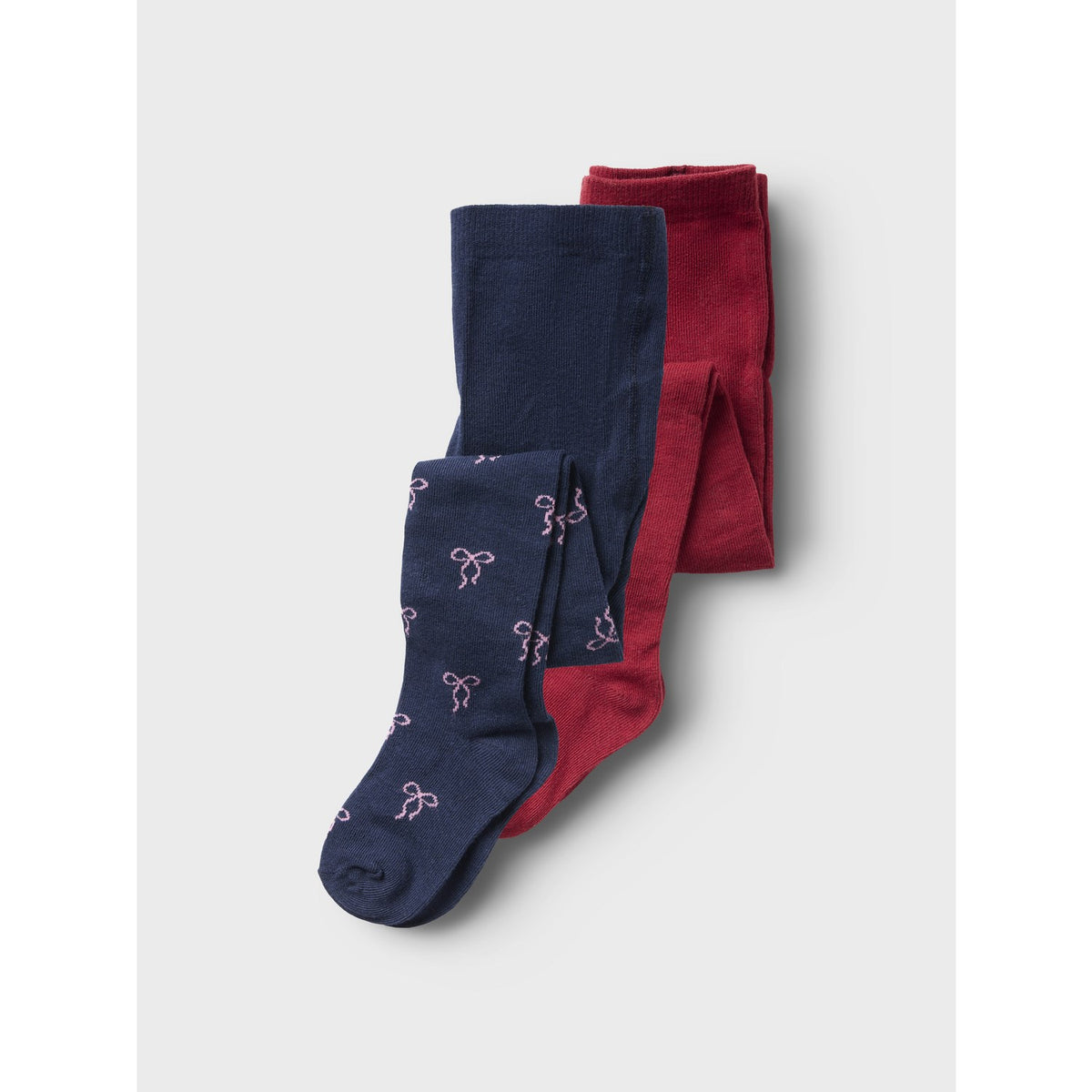 Name It Navy Blazer Red Dahlia Nmfvichristmas 2-Pack Strumpbyxar