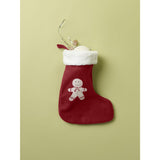 Name It Red Dahlia Gingerbread Nmnrana Stocking
