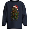 Name It Navy Blazer Dinosaur Nmmvosmas Ls Nreg Topp