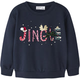 Name It Navy Blazer Nmfpolmax Ls Nreg Sweat Bru Låda