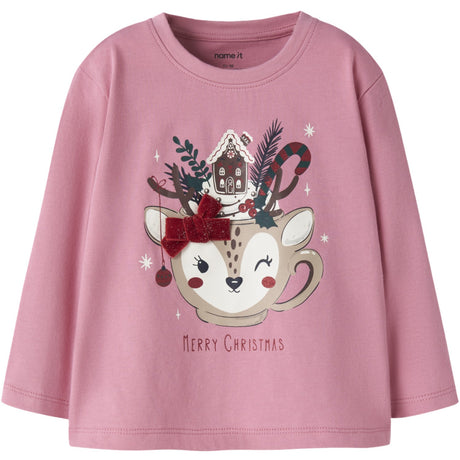 Name It Wild Rose Nmfrepoler Ls Nreg Topp Låda