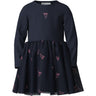 Name It Navy Blazer Bow Nmfveross Ls Tyll Klänning