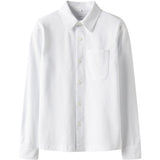 Name It Bright White Nkmron Ls Jersey Skjorta