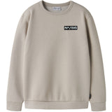 Name It Island Fossil Nkmrair Ls Nreg Sweat Bru Låda