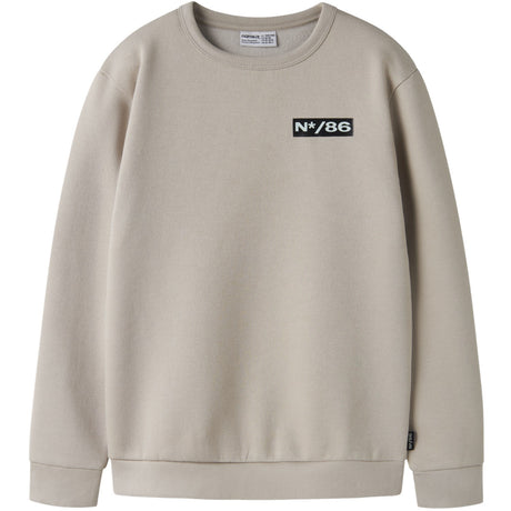 Name It Island Fossil Nkmrair Ls Nreg Sweat Bru Låda