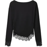 Name It Black Beauty Nkfollinda Ls Slim Topp