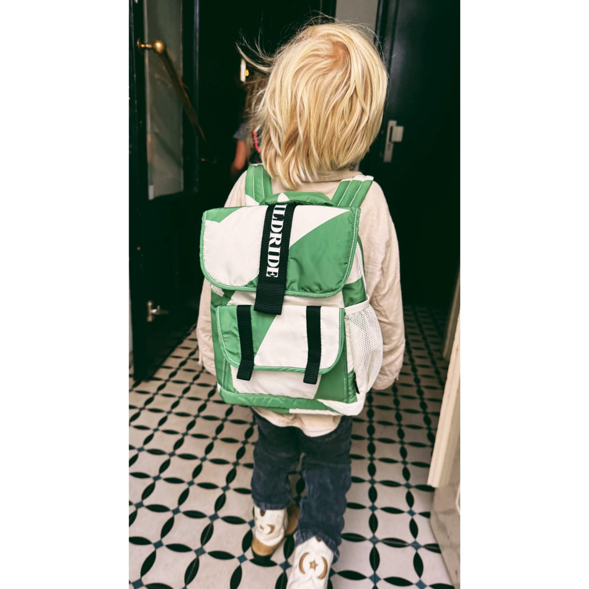 Wildride Ryggsäck Green Graphic Recycled - Kids