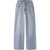 Name It Light Blue Denim Nkfbella Wide Rhine Jeans 6608-Im