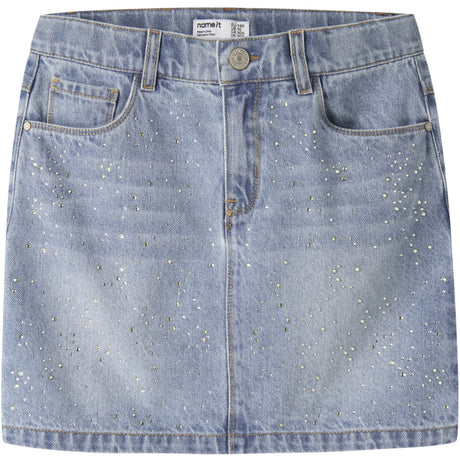 Name It Light Blue Denim Nkfemma Rhine Dnm Kjol 6608-Im