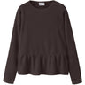 Name It Chocolate Plum Nkfnamsa Ls Topp