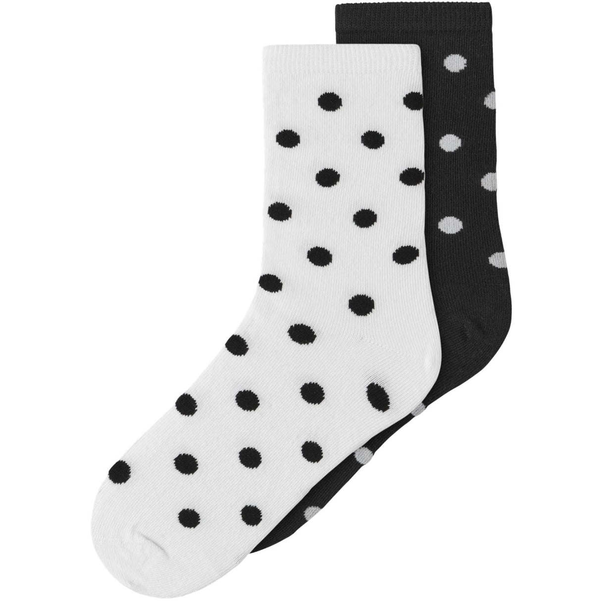 Name It Black Nkfnily 2-Pack Strumpor