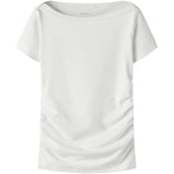 Name It Cloud Dancer Nkfnorikko Ss Xsl Topp