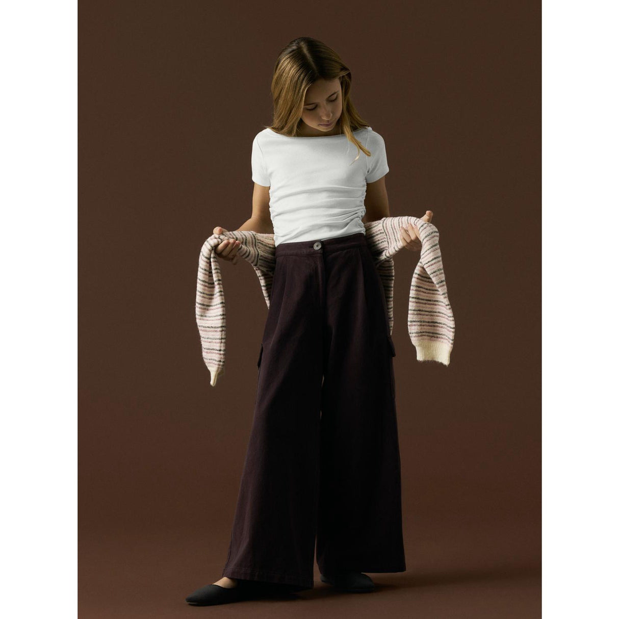Name It Cloud Dancer Nkfnorikko Ss Xsl Topp