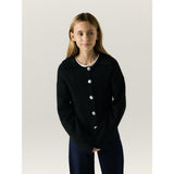 Name It Black Nkfotilis Ls Loose Stickad Card