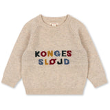 Konges Sløjd Off White Billi Stickad Sweater