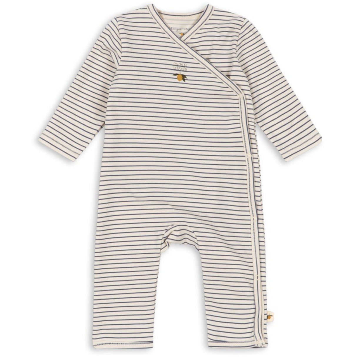 Konges Sløjd Stripe Como Basic Newborn Onesie Gots