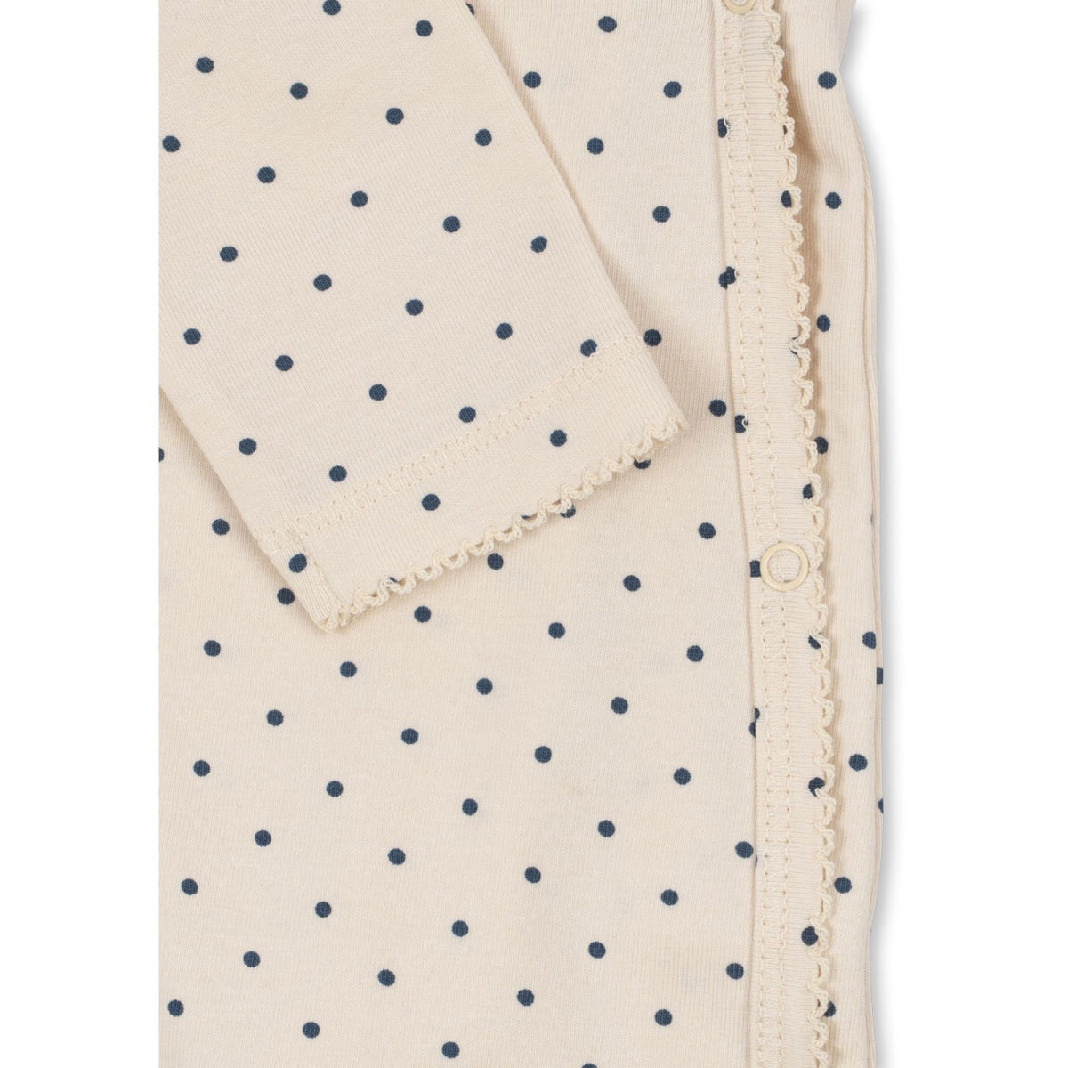 Konges Sløjd Blue Dot Basic Newborn Onesie Gots