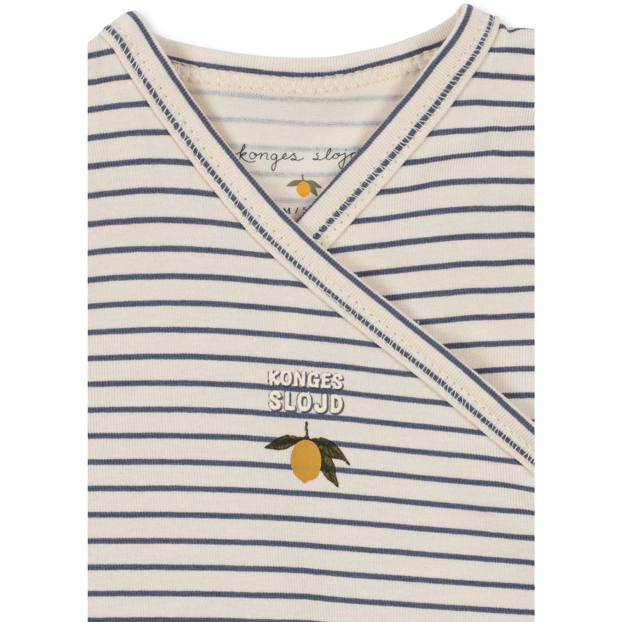Konges Sløjd Stripe Como Basic Newborn Onesie Gots