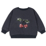 Konges Sløjd Dot Tout Petite Lou Dot Paljet Sweatshirt Gots
